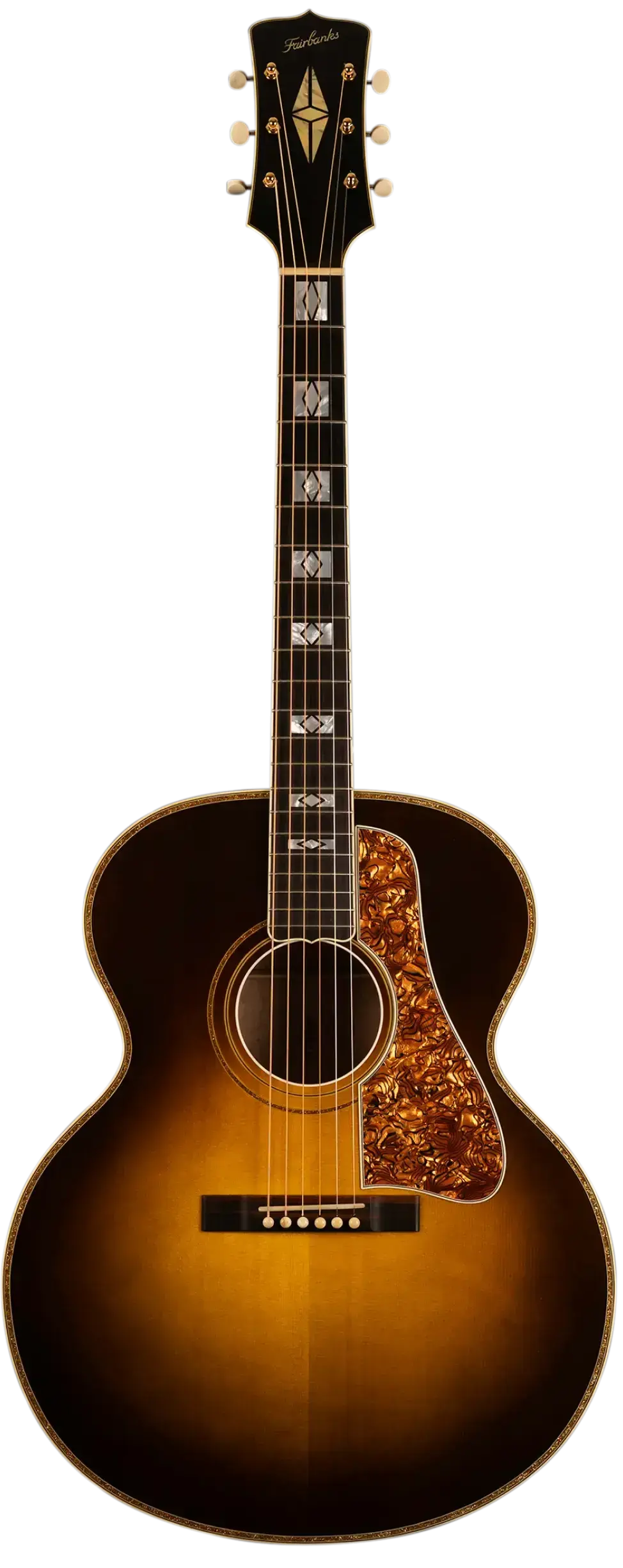 Fairbanks guitar no background